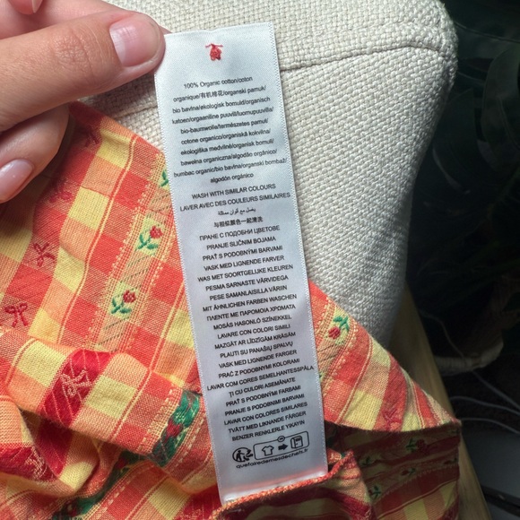 Damson Madder Grace Squareneck Midi Dress US Size 8 - Picture 9 of 10